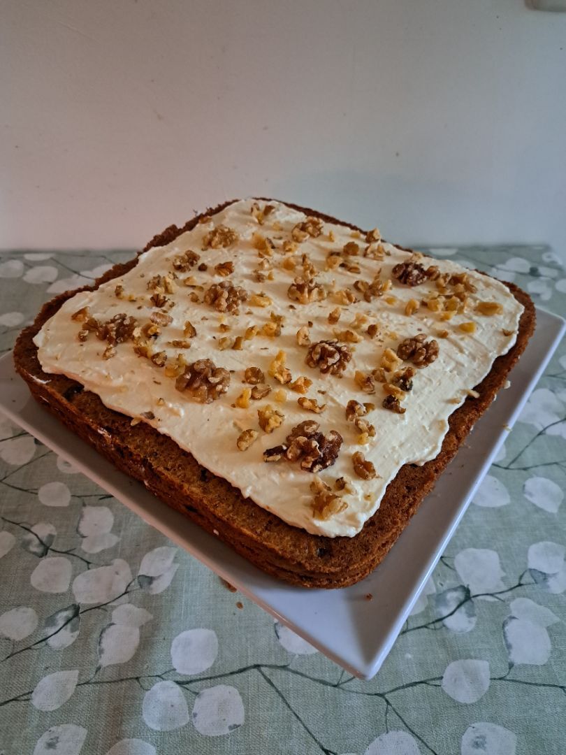 Worteltjestaart/ carrot cake